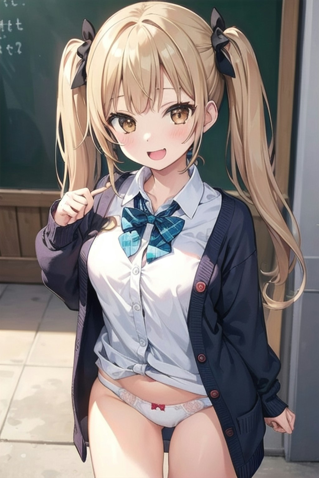 School twintails girl