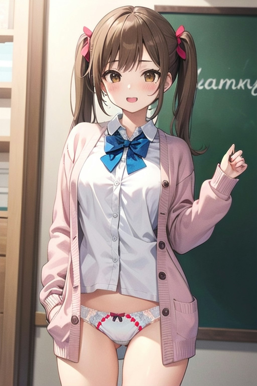 School twintails girl