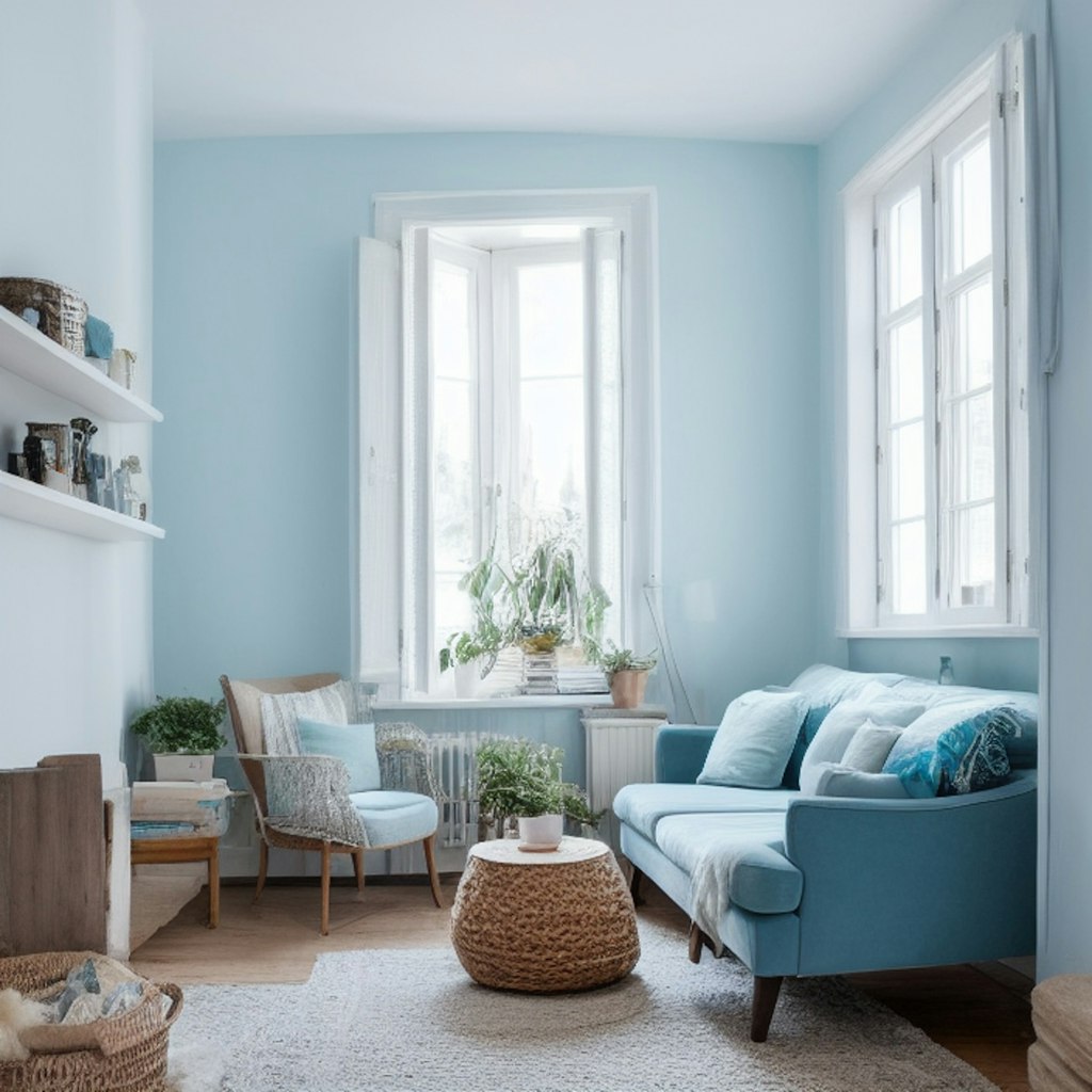 Pastel Living Room