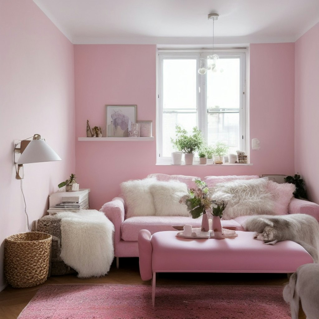 Pastel Living Room