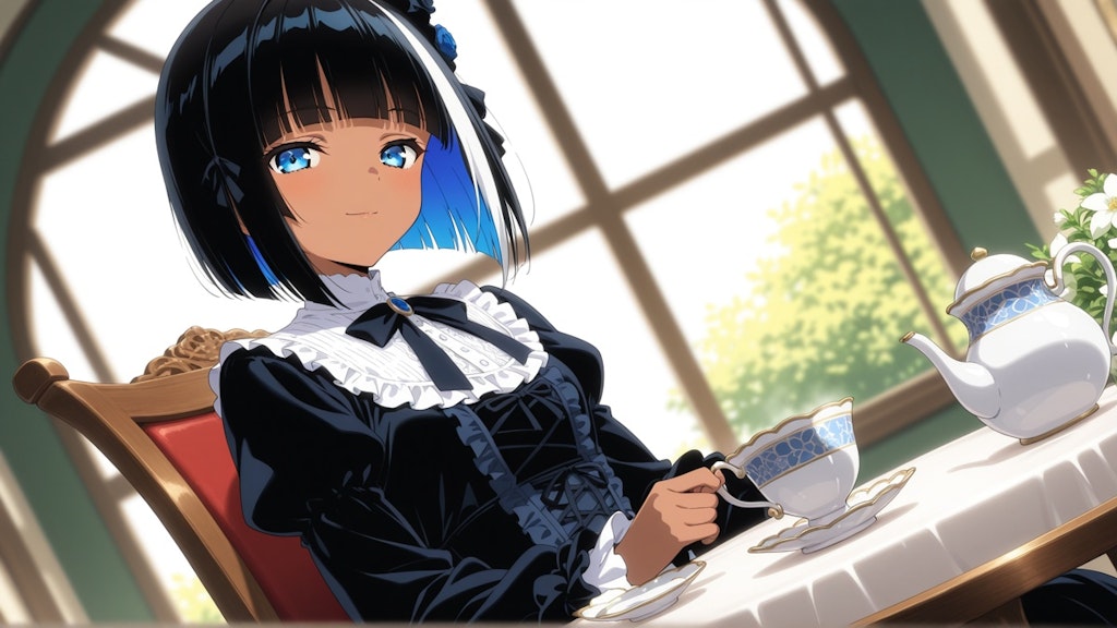 うちの子お茶会！
