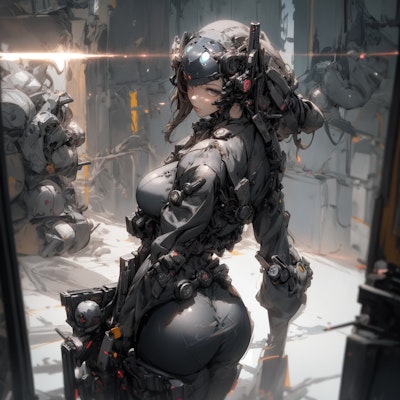 Girl and Robot236