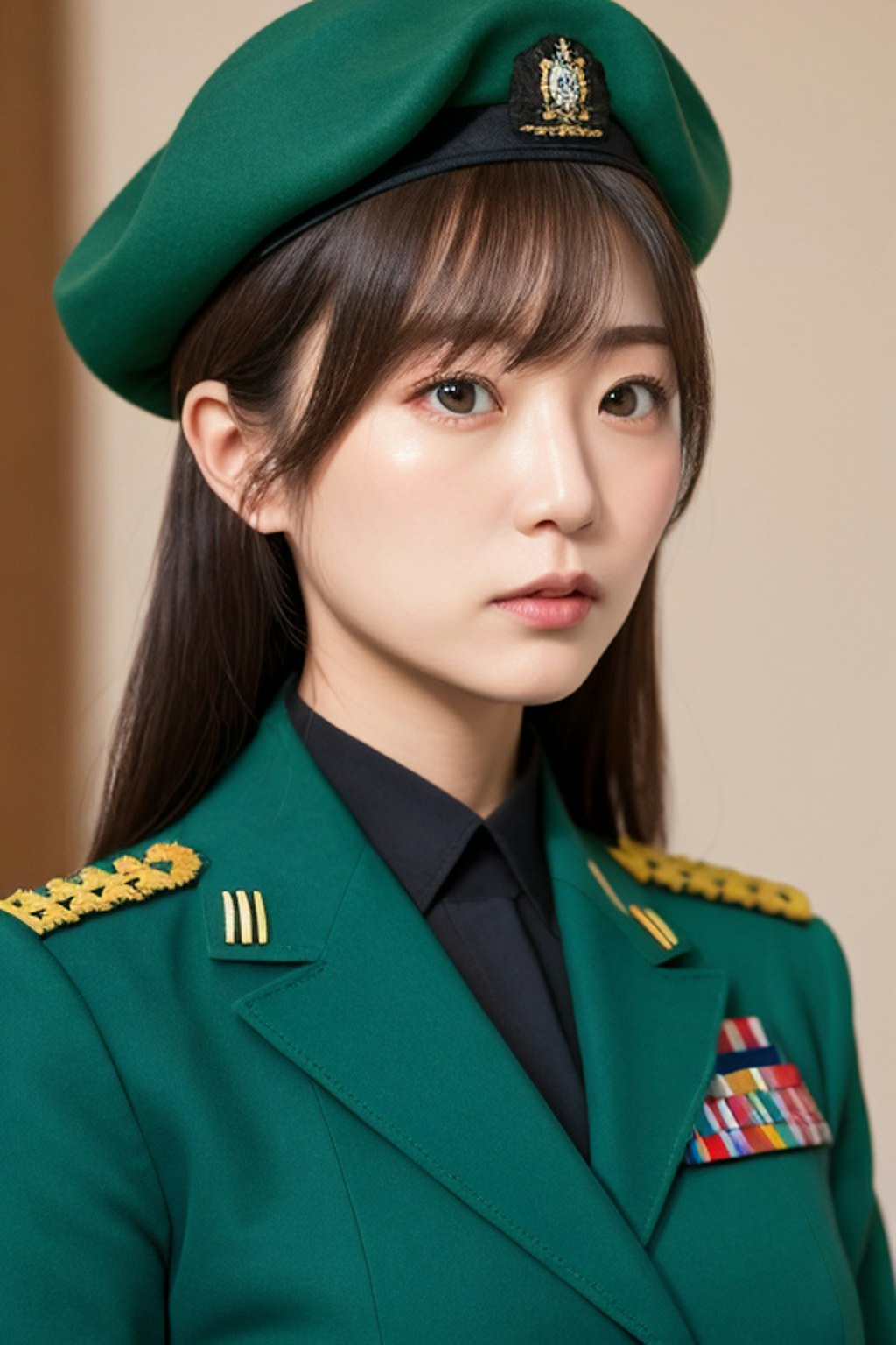 女軍人