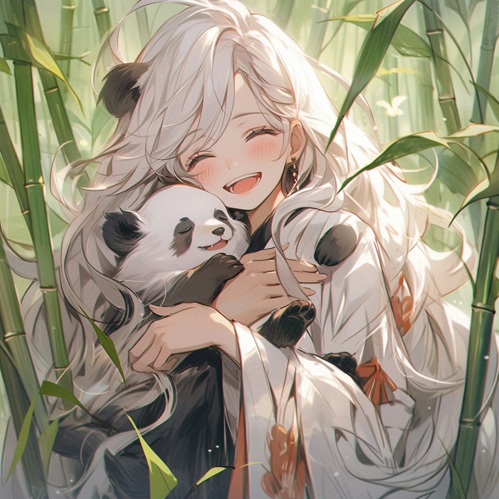 Panda Hugs • niji 40