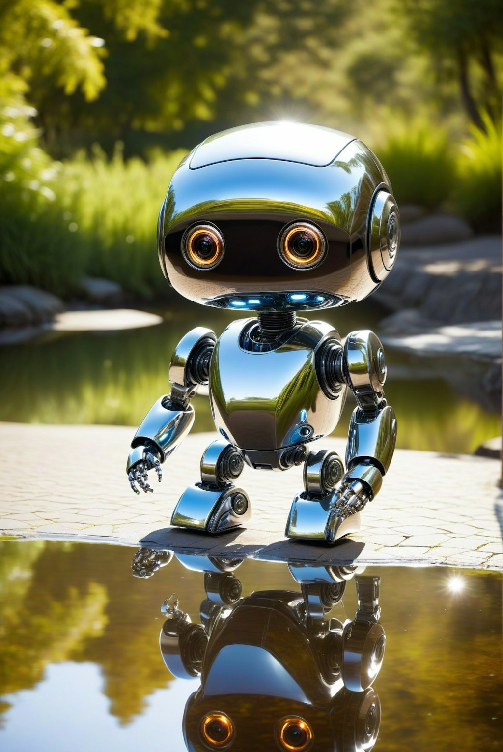 Metallic Cute Robot のメ太郎