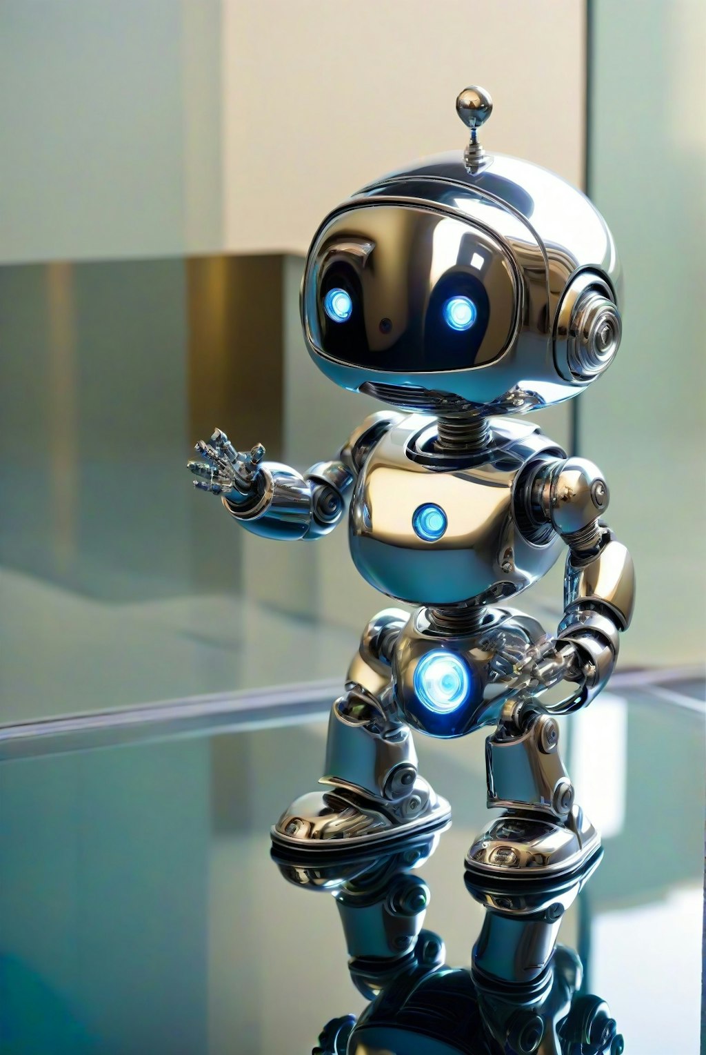 Metallic Cute Robot のメ太郎