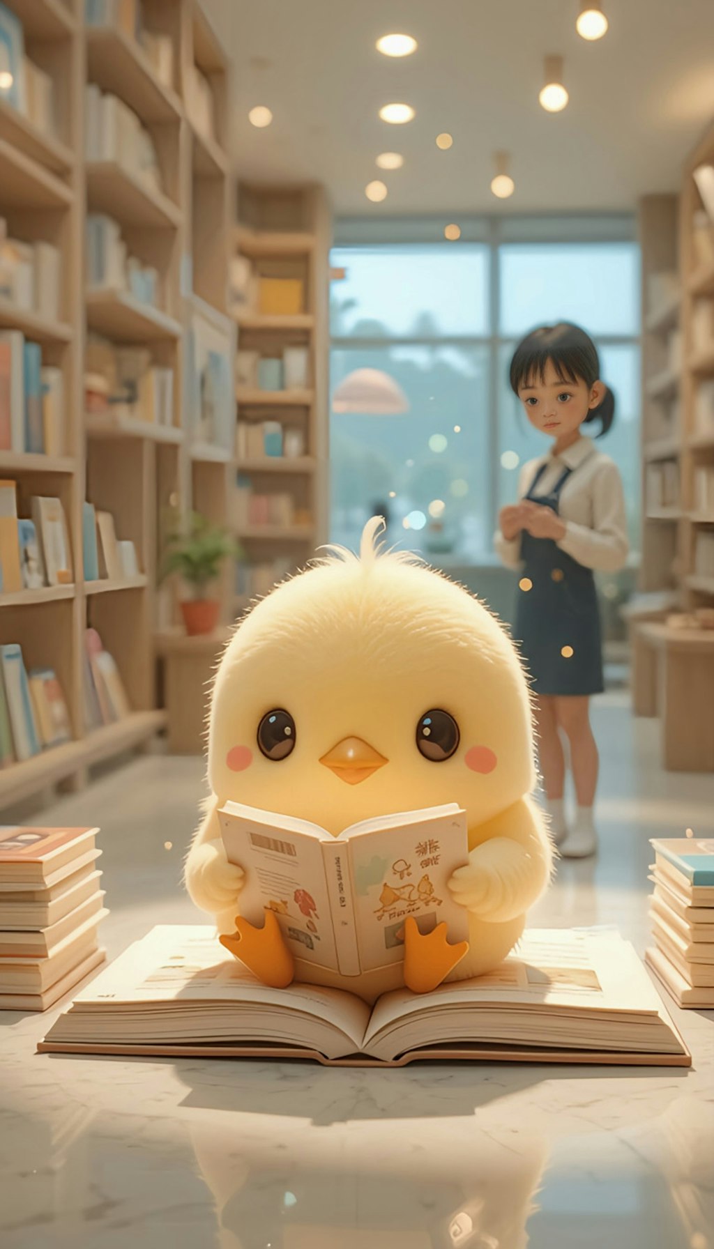 本屋さんとぴよちゃん