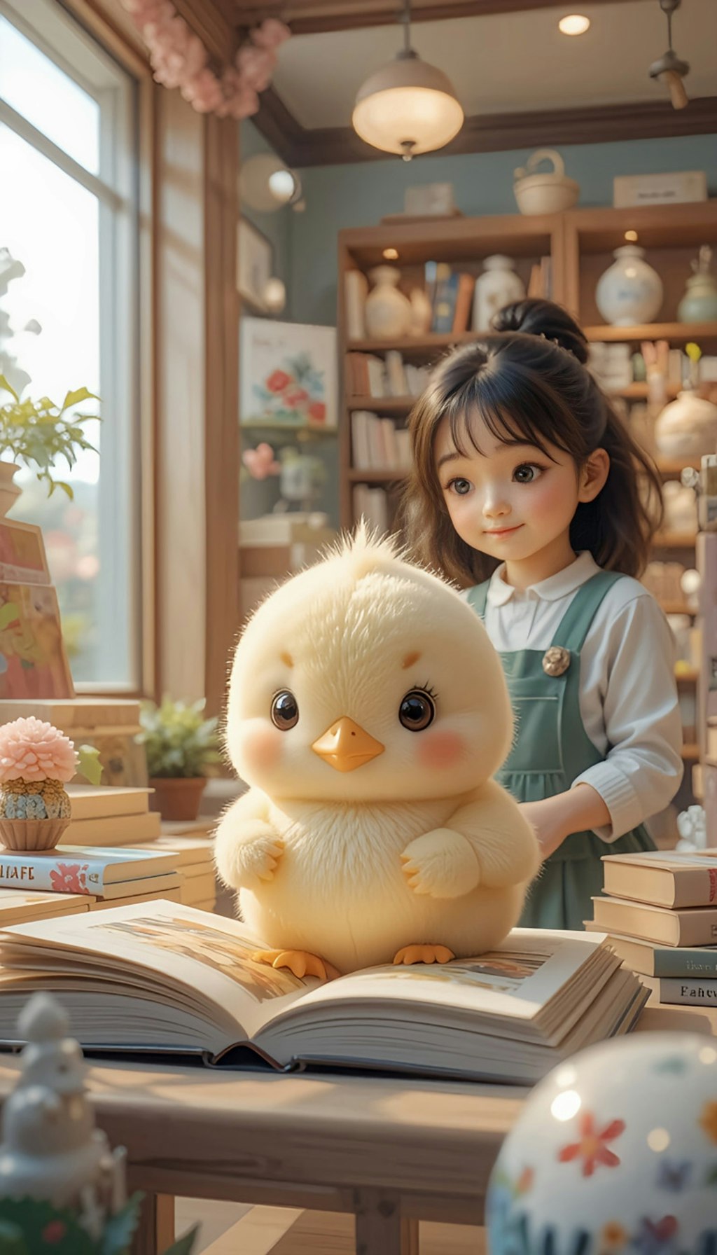 本屋さんとぴよちゃん