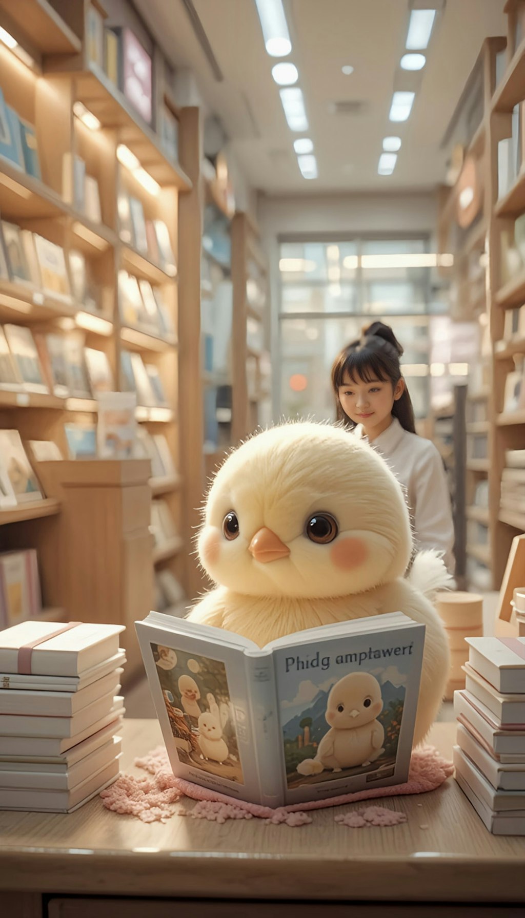 本屋さんとぴよちゃん