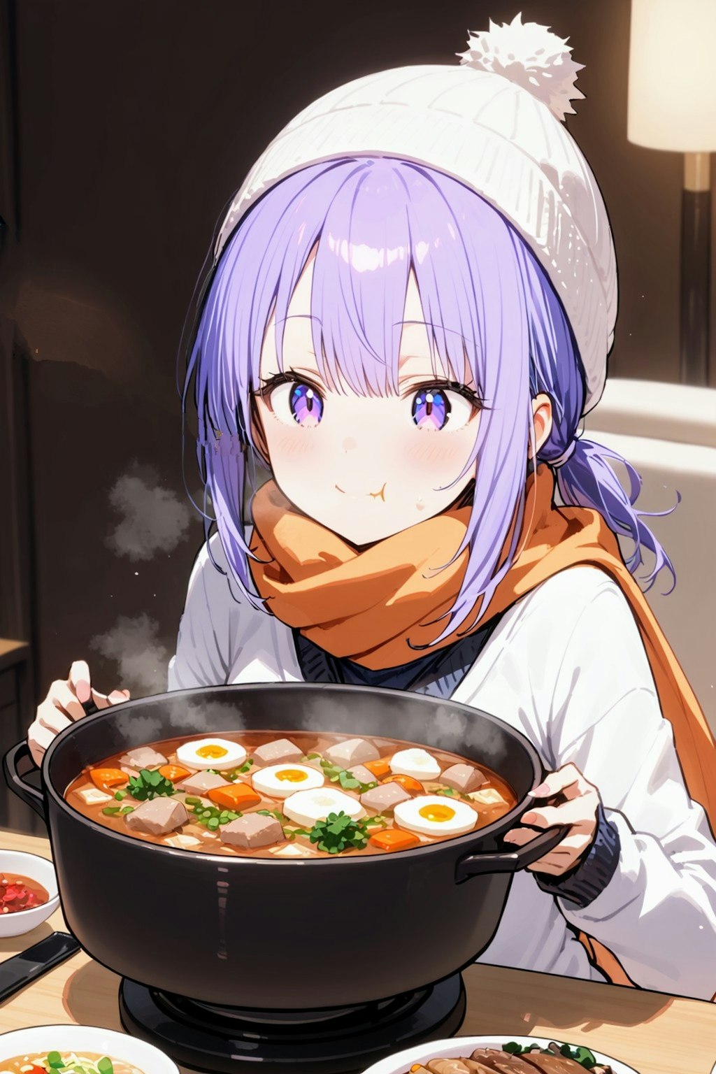 寒い日は、あったかい鍋🍲よね〜❤️