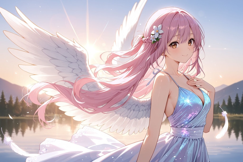 天使さん頑張ります