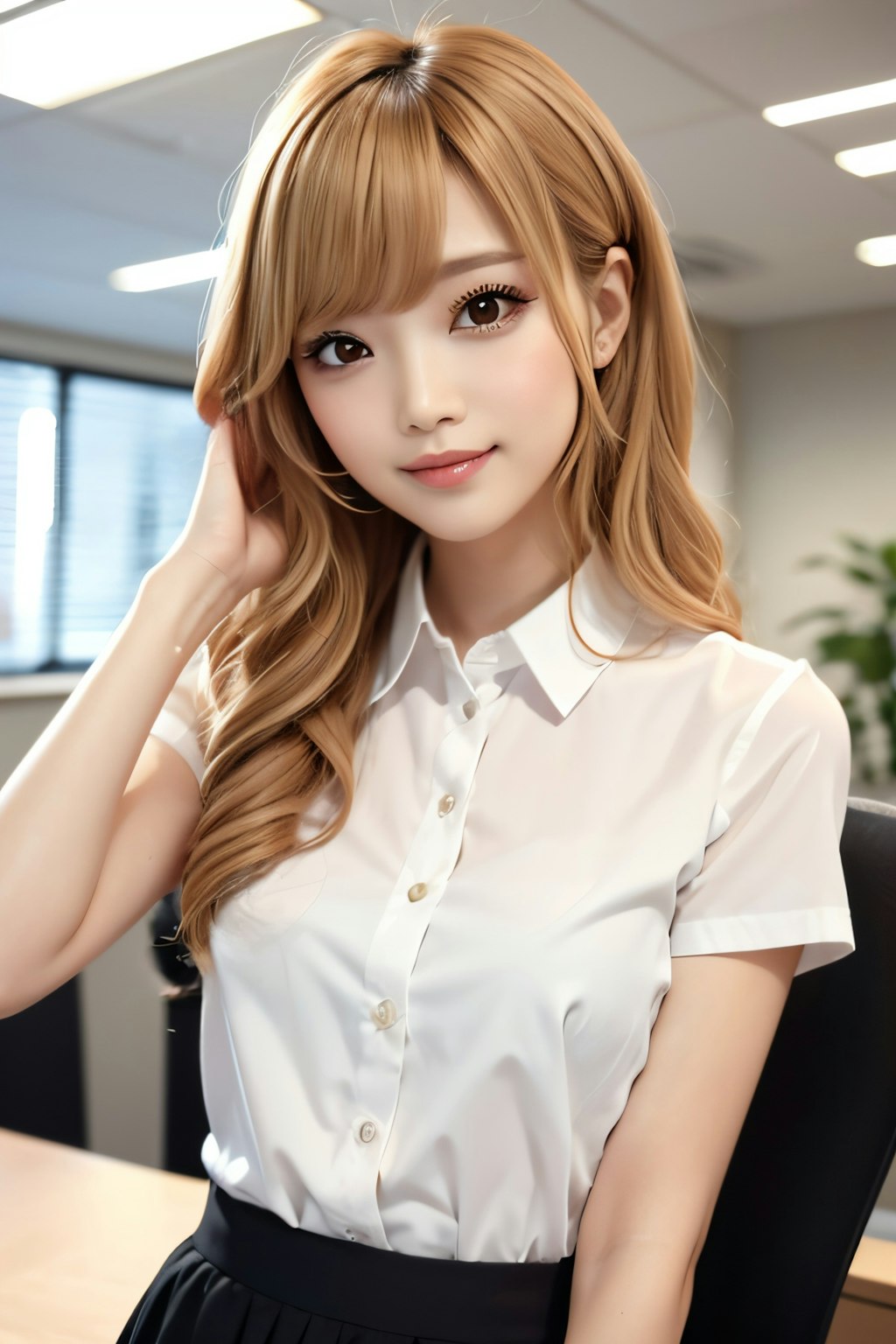 OLの れなちゃん（オンオフ）