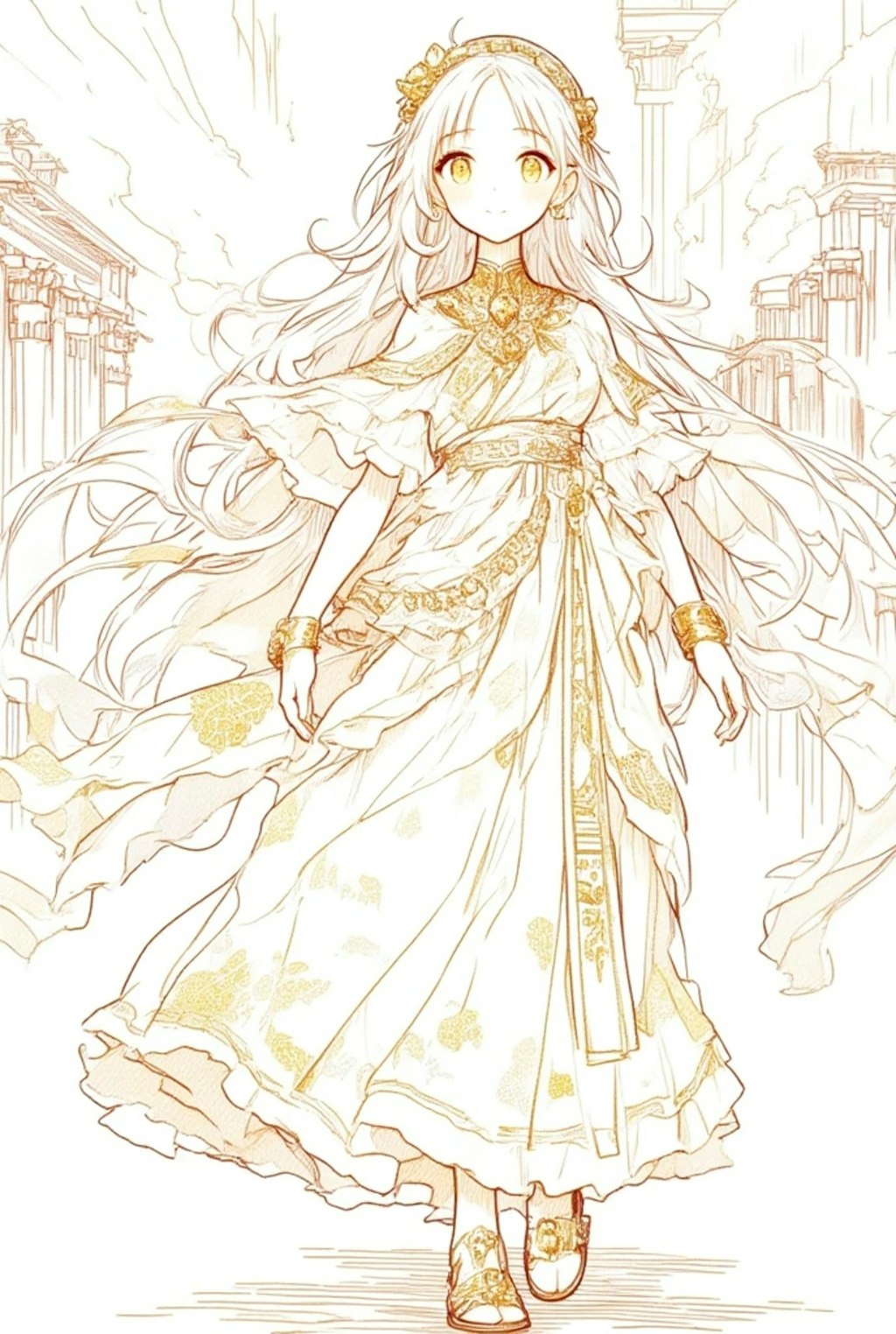 古代ギリシャのフリフリちゃん
