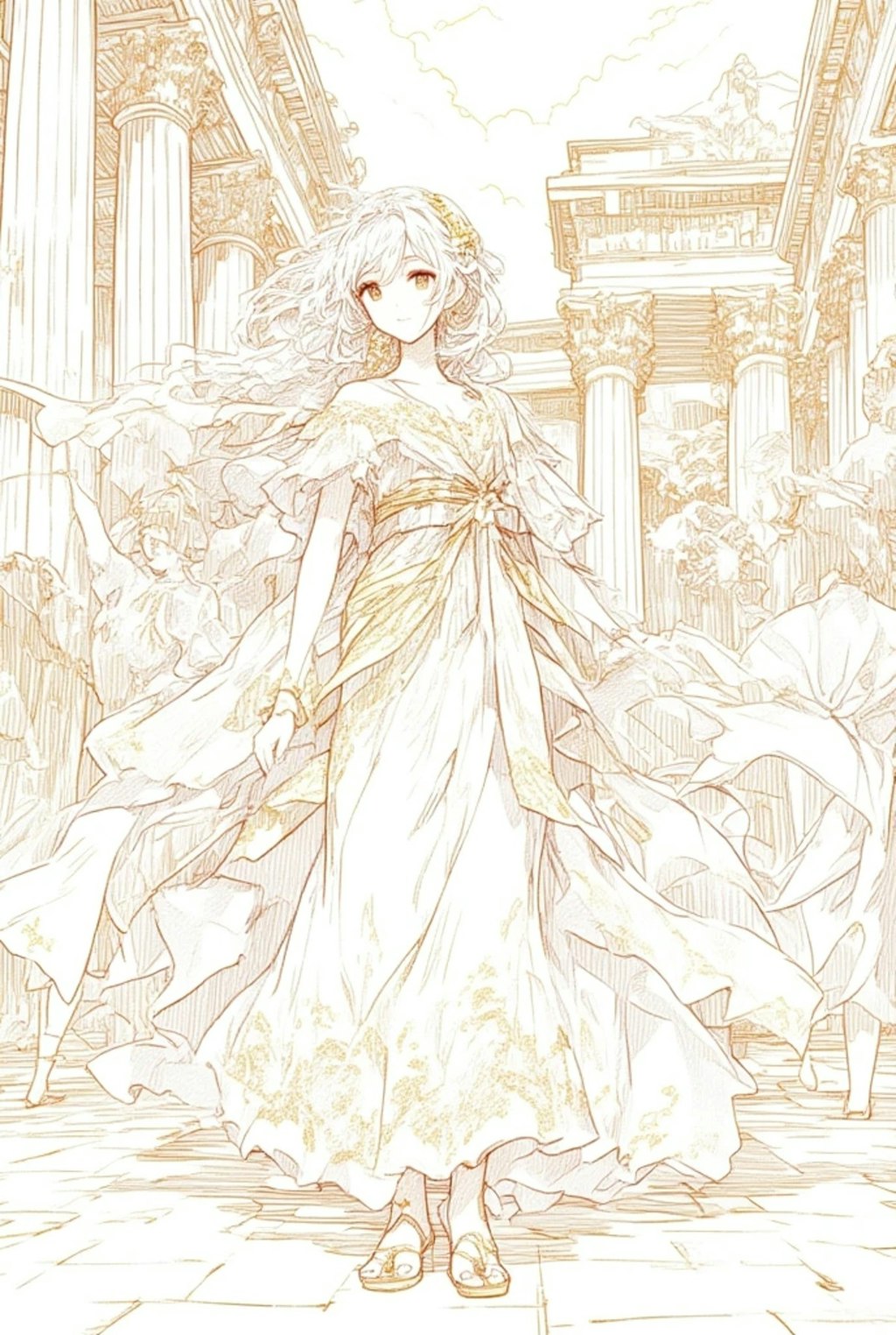 古代ギリシャのフリフリちゃん