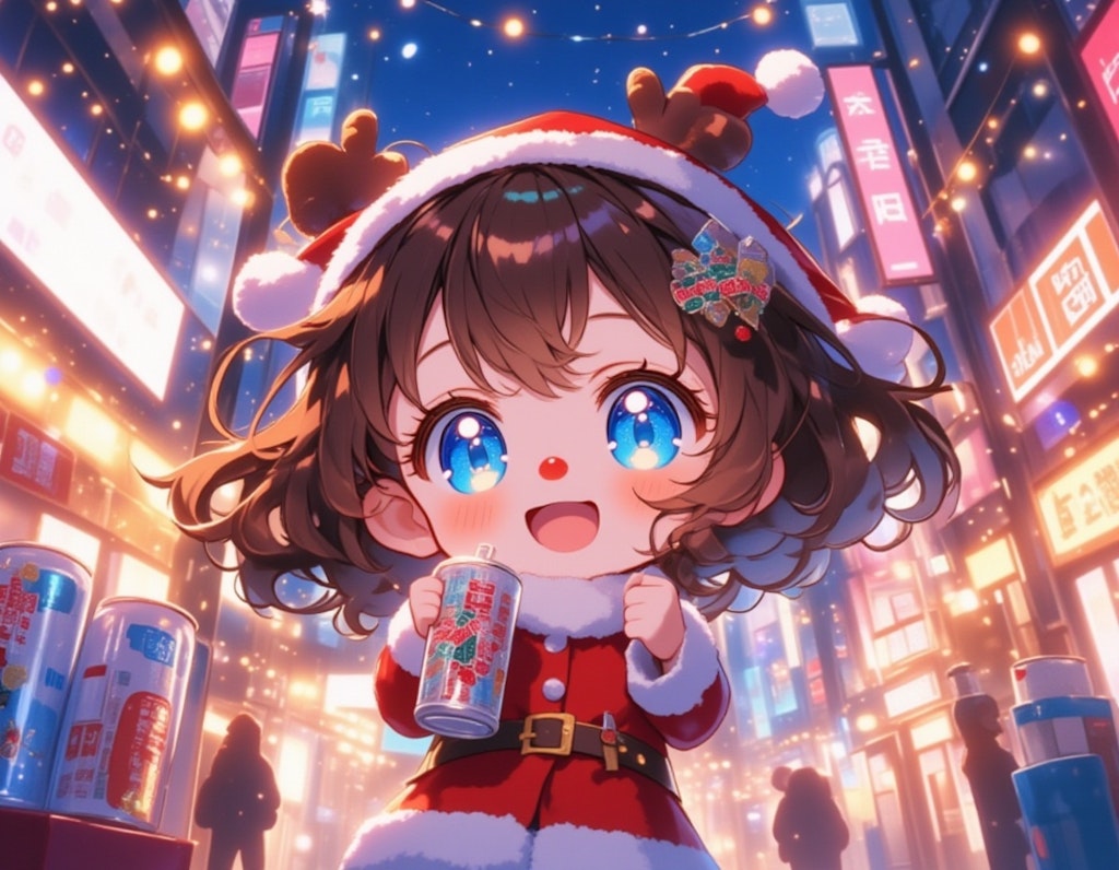 ちびサンタガールとクリスマスの夜