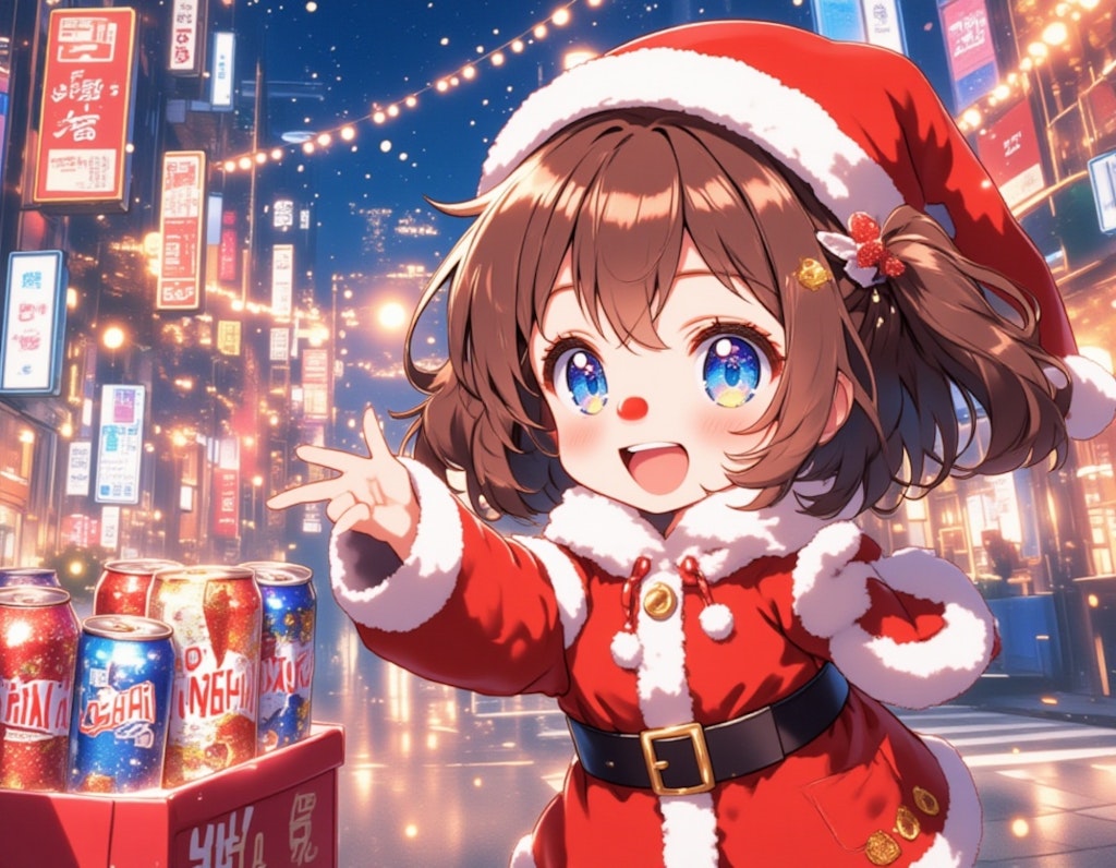 ちびサンタガールとクリスマスの夜