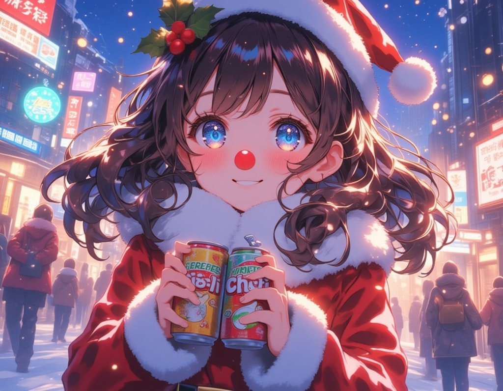 ちびサンタガールとクリスマスの夜