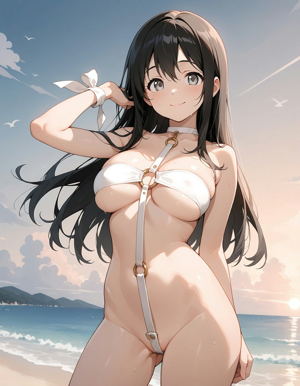 クロス水着