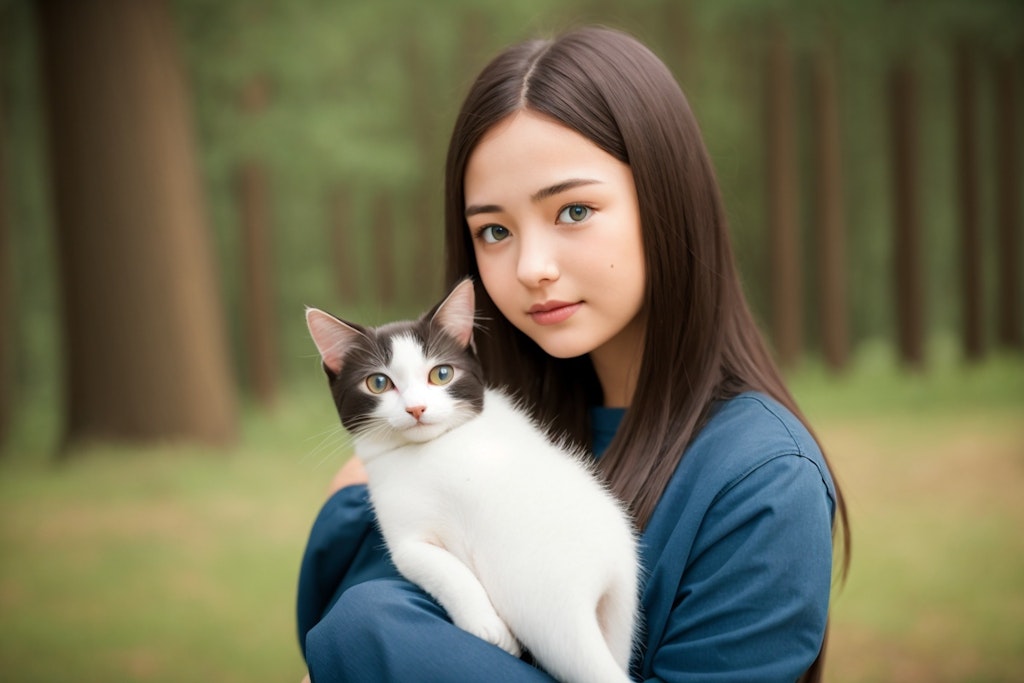 猫と少女