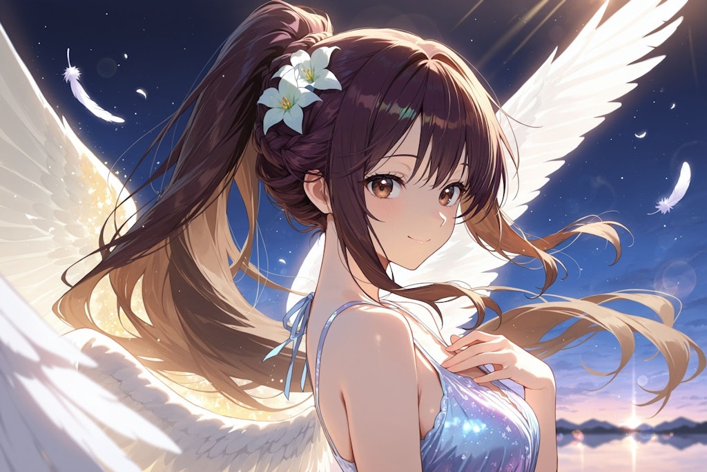 天使さん頑張ります