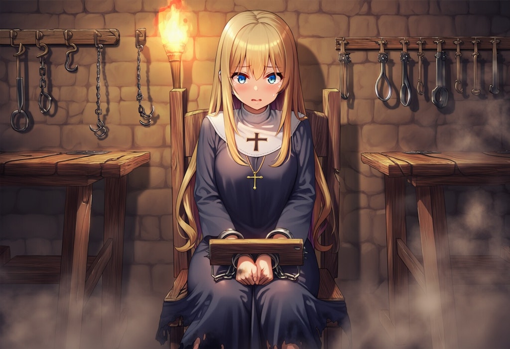さて、、質問だ、お前は魔女か？
