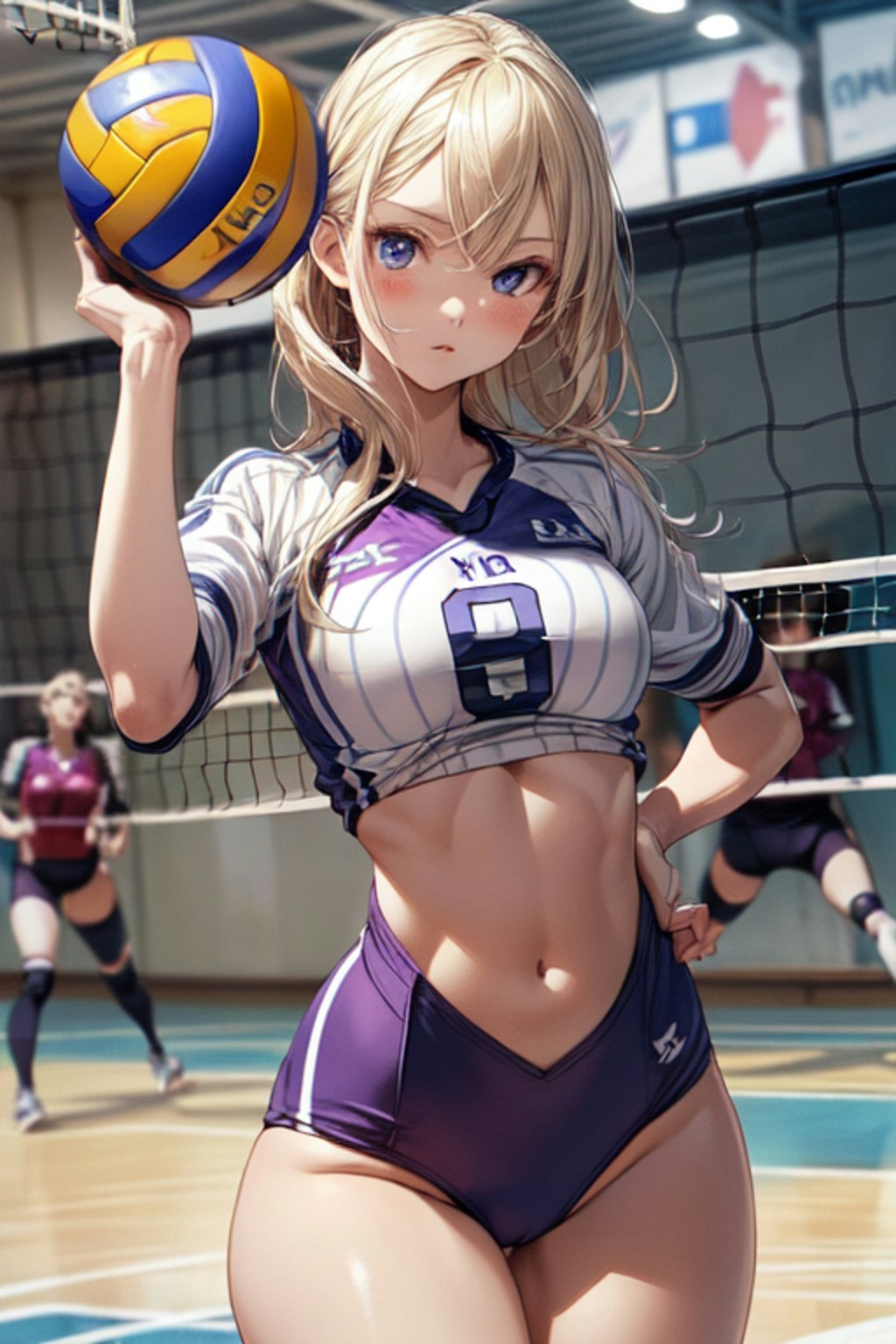 (NSFW) OC Volleyball Player Olivia 05