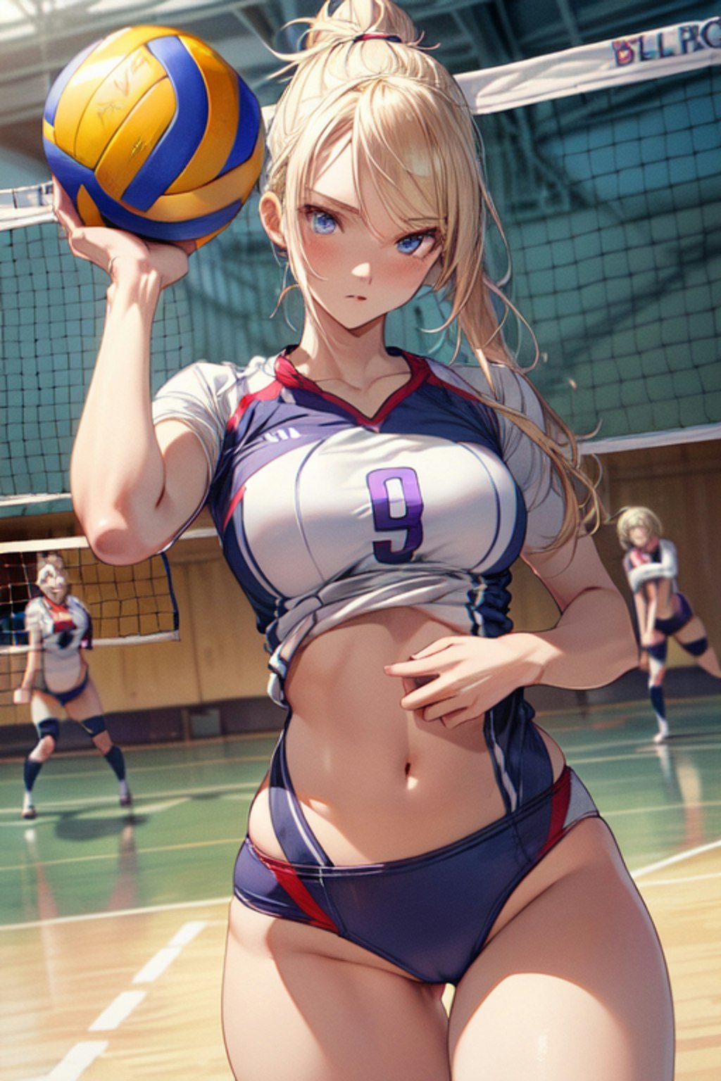 (NSFW) OC Volleyball Player Olivia 05