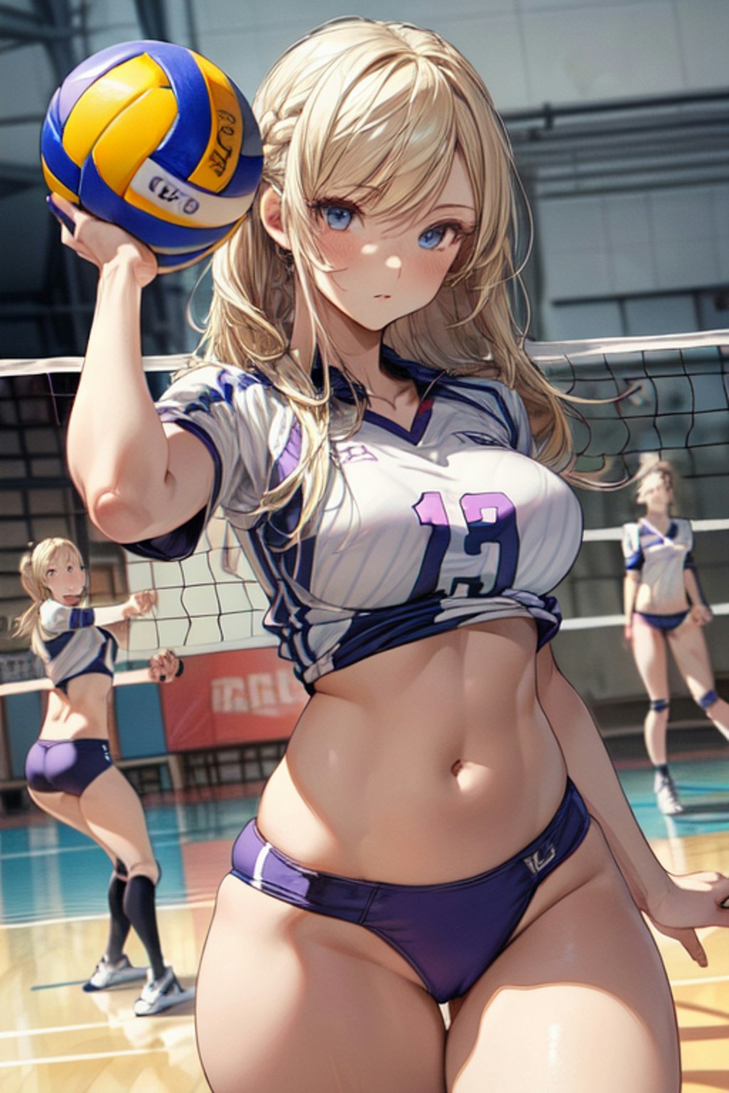 (NSFW) OC Volleyball Player Olivia 05