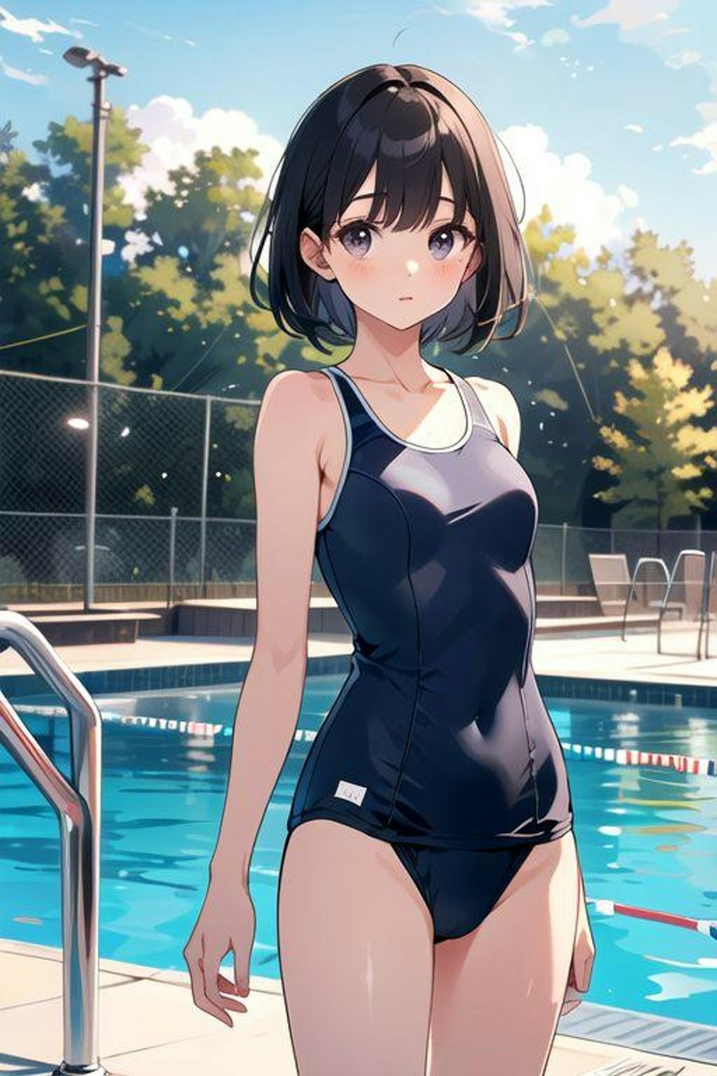 スク水の女の子は好きですか❔