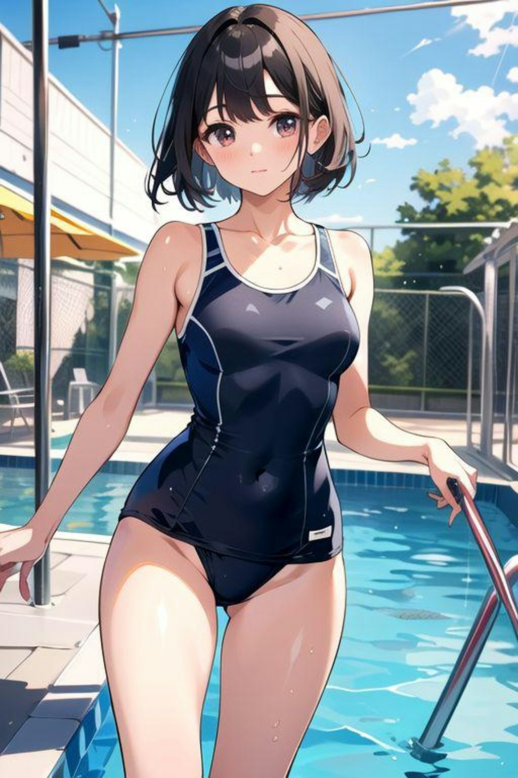 スク水の女の子は好きですか❔