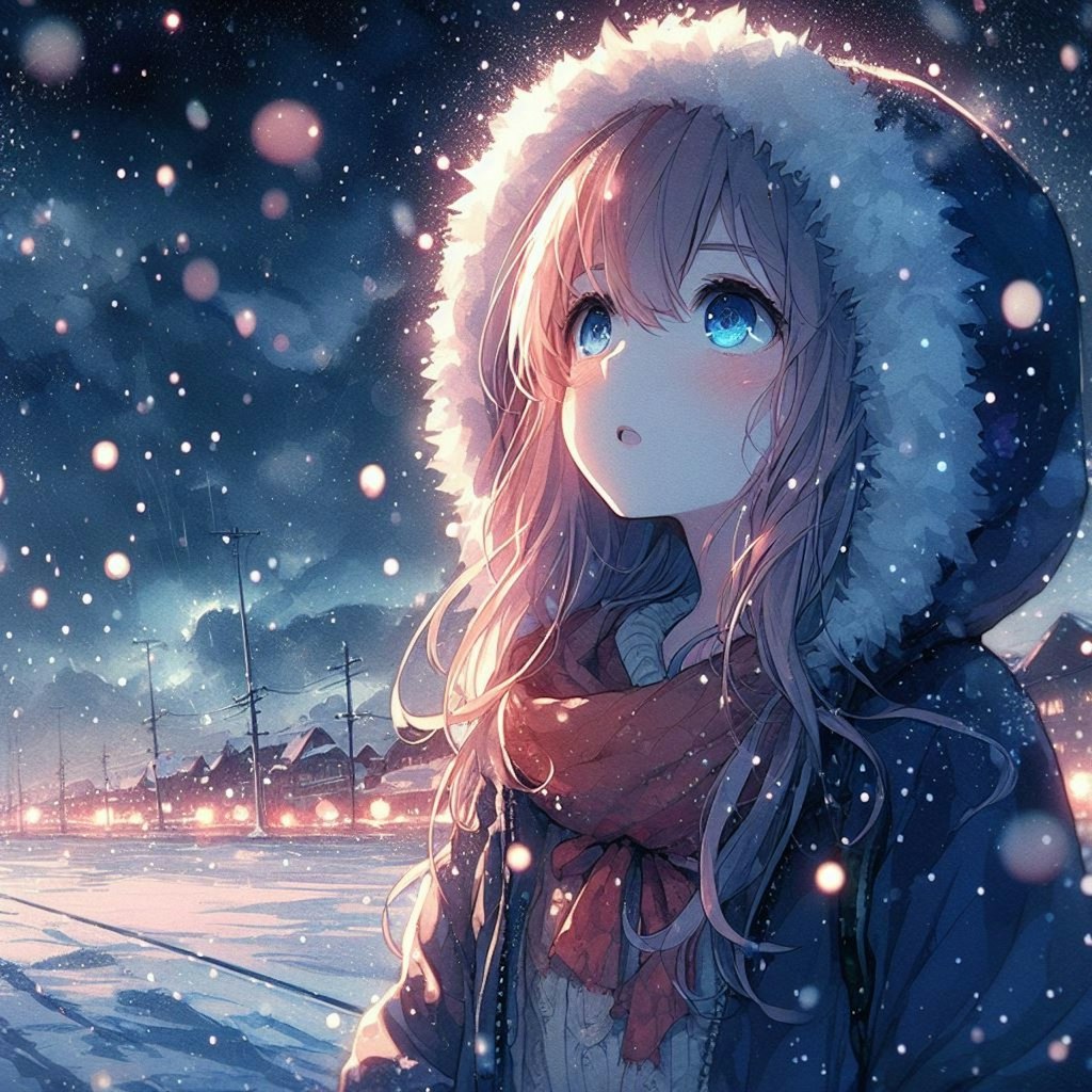 「雪蛍」