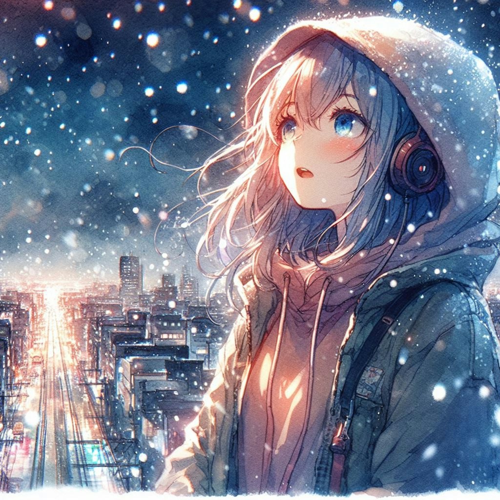 「雪蛍」