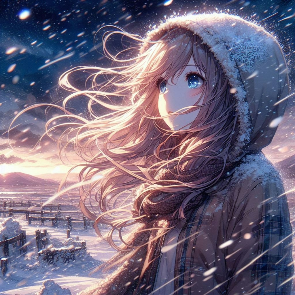 「雪蛍」