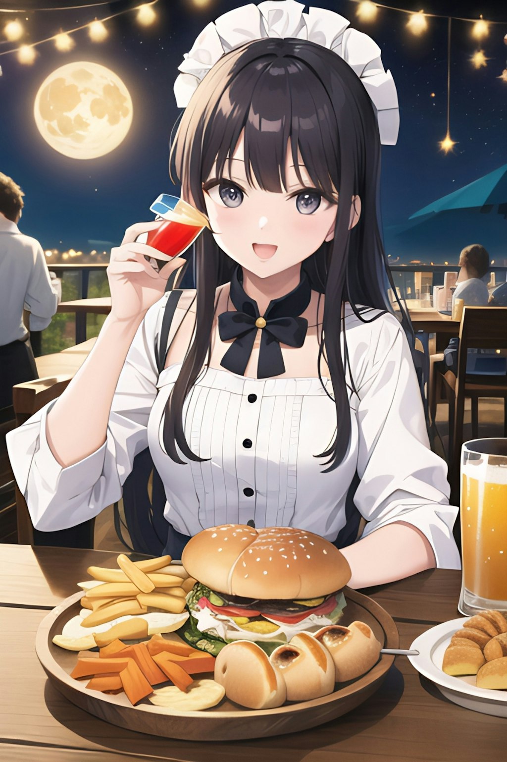 月夜の夜会