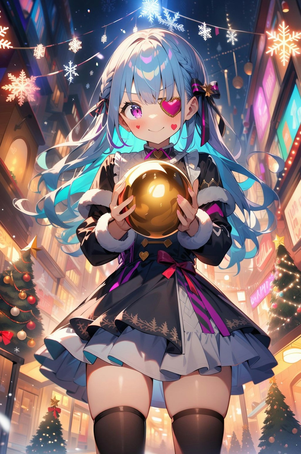 これがクリスマスなのね！金の玉とクリスマス💓　スーパーメイド