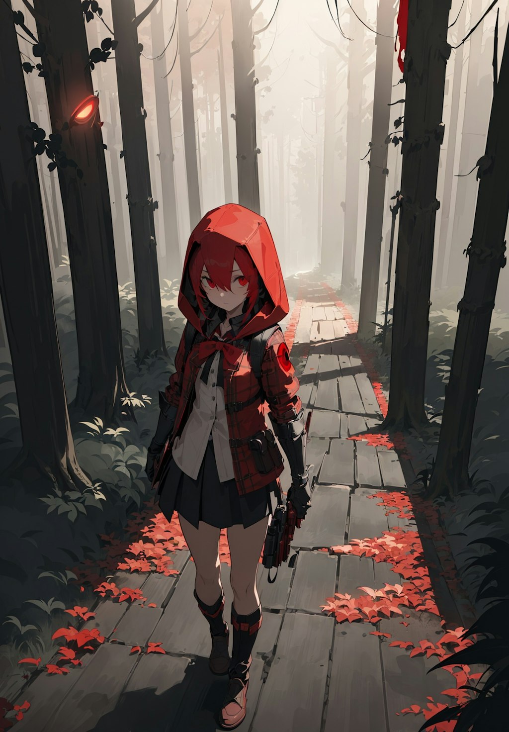 Little Red Riding Hood。