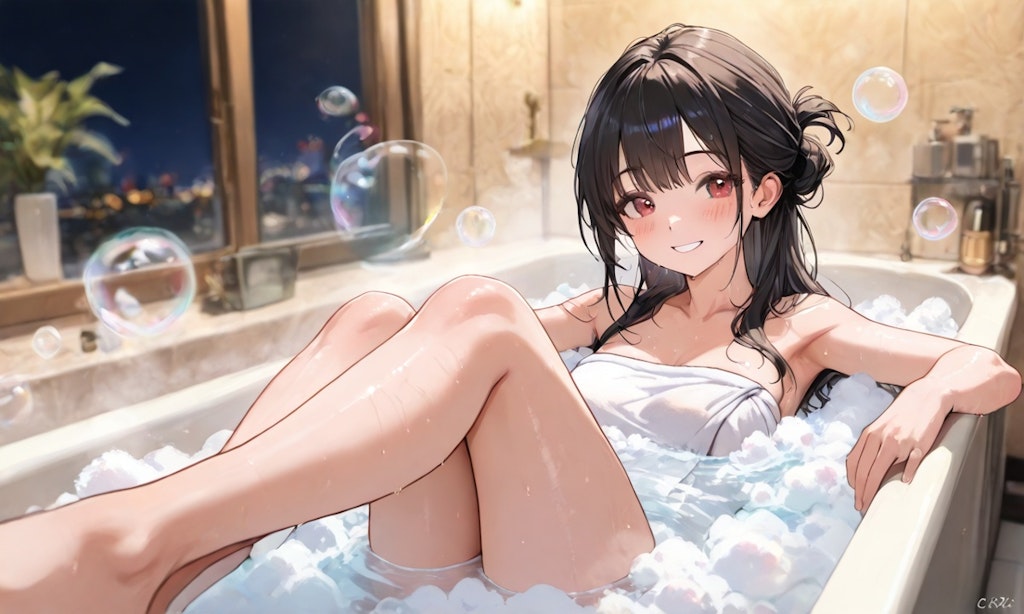 Bubble bath