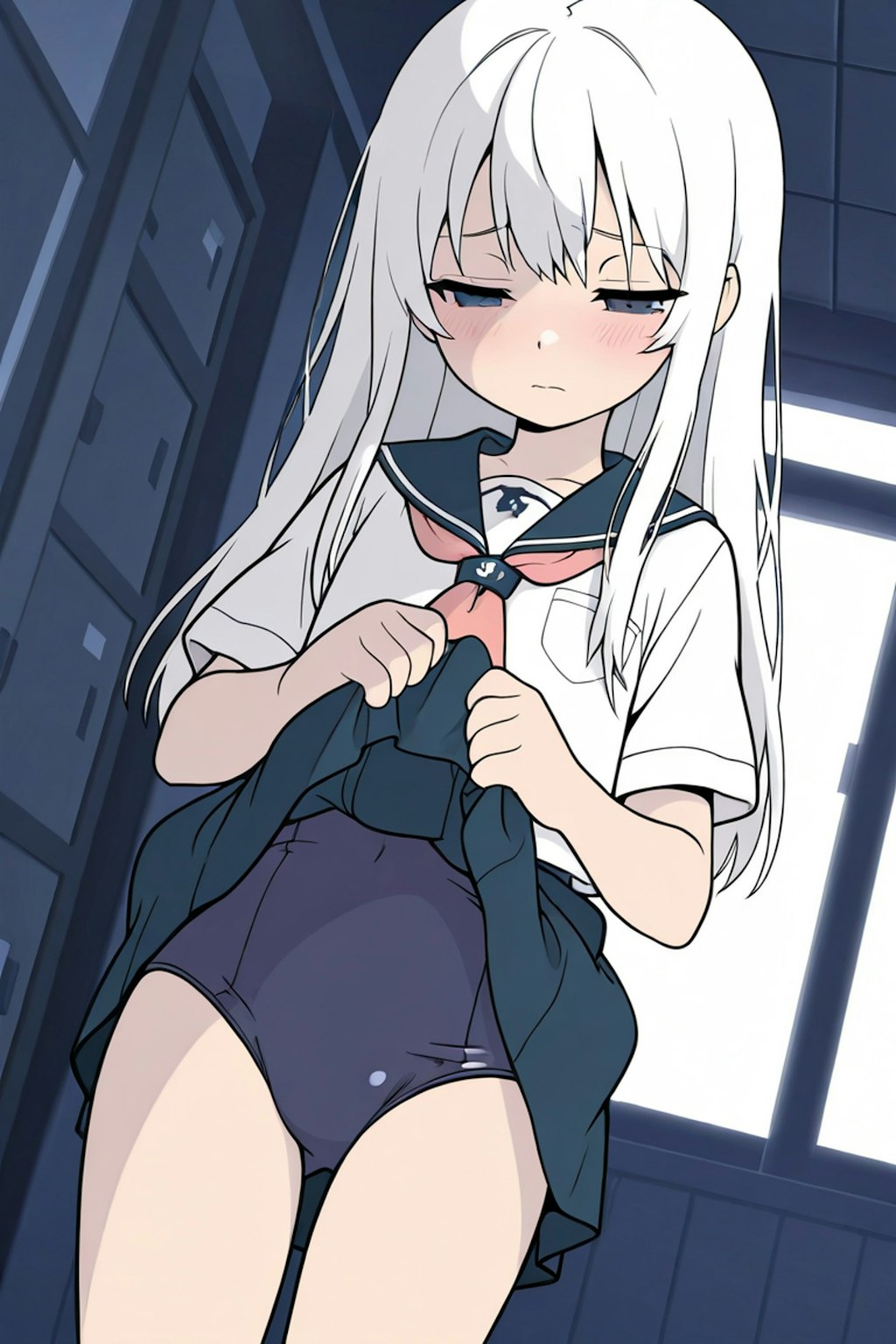 ちゃんと下に着てきました…