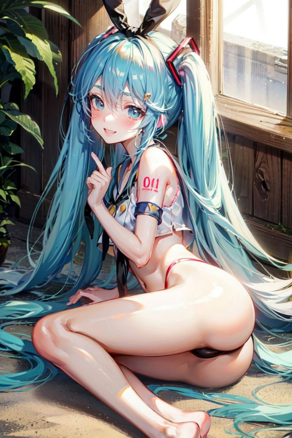 島風コス初音ミク