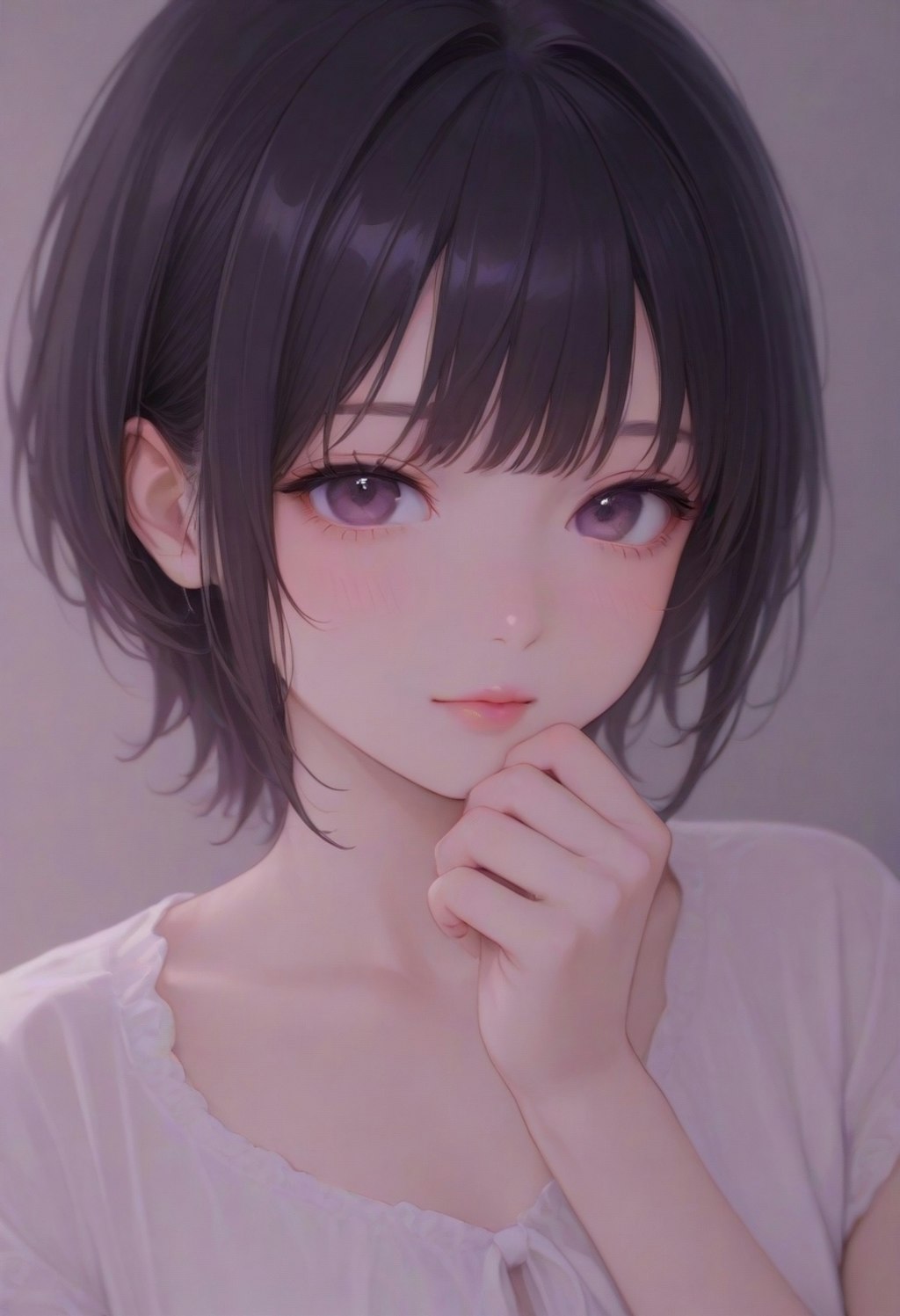黒髪の美少女(13)