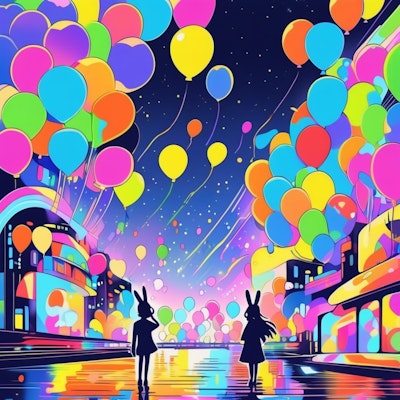 balloon festival | の人気AIイラスト・グラビア