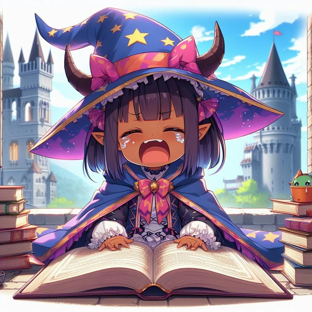 魔王を倒すための究極魔法の詠唱が長すぎた褐色魔法使いちゃん