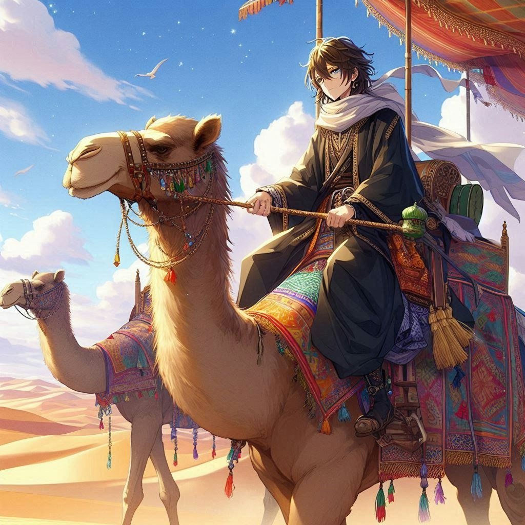 シルクロードの旅人