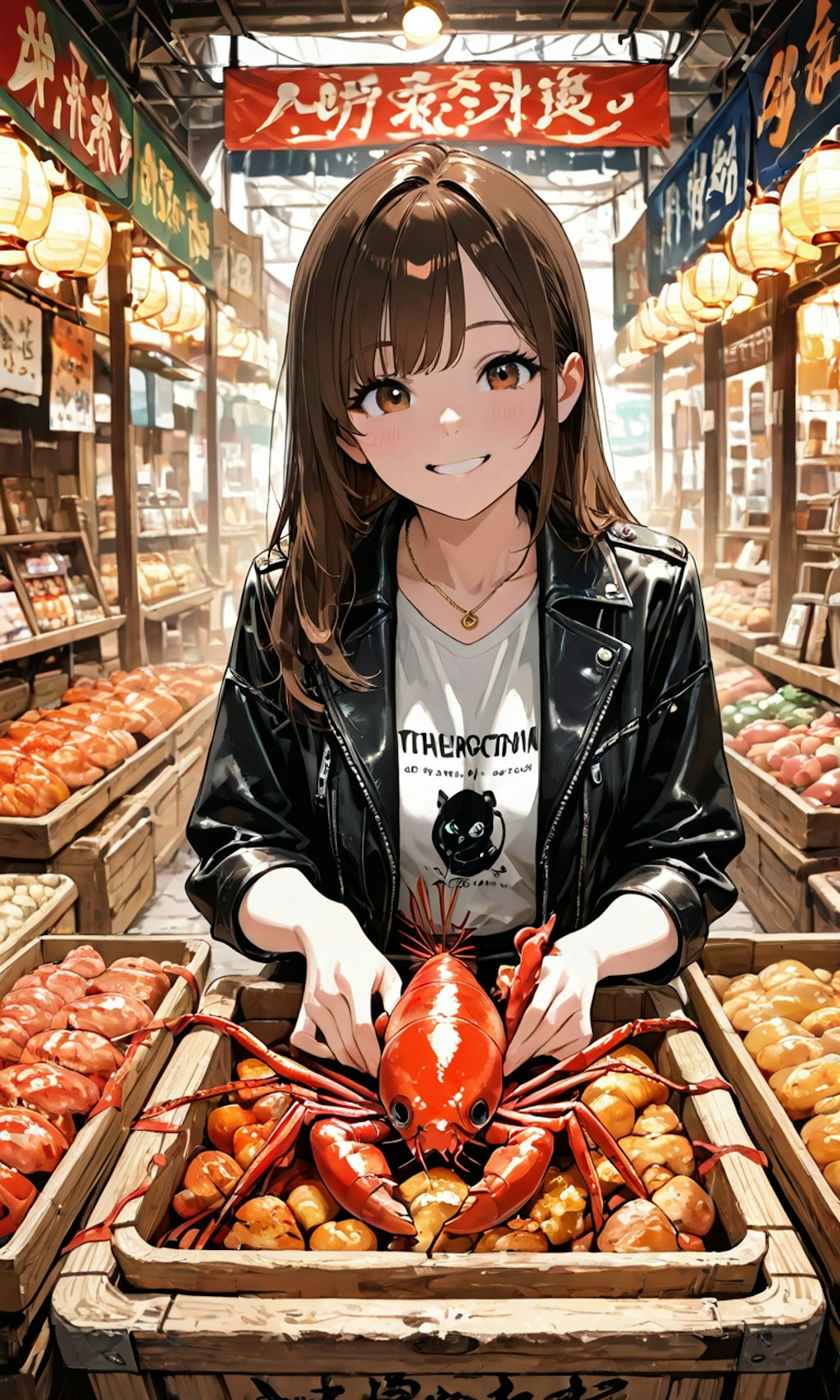 謎の海産物