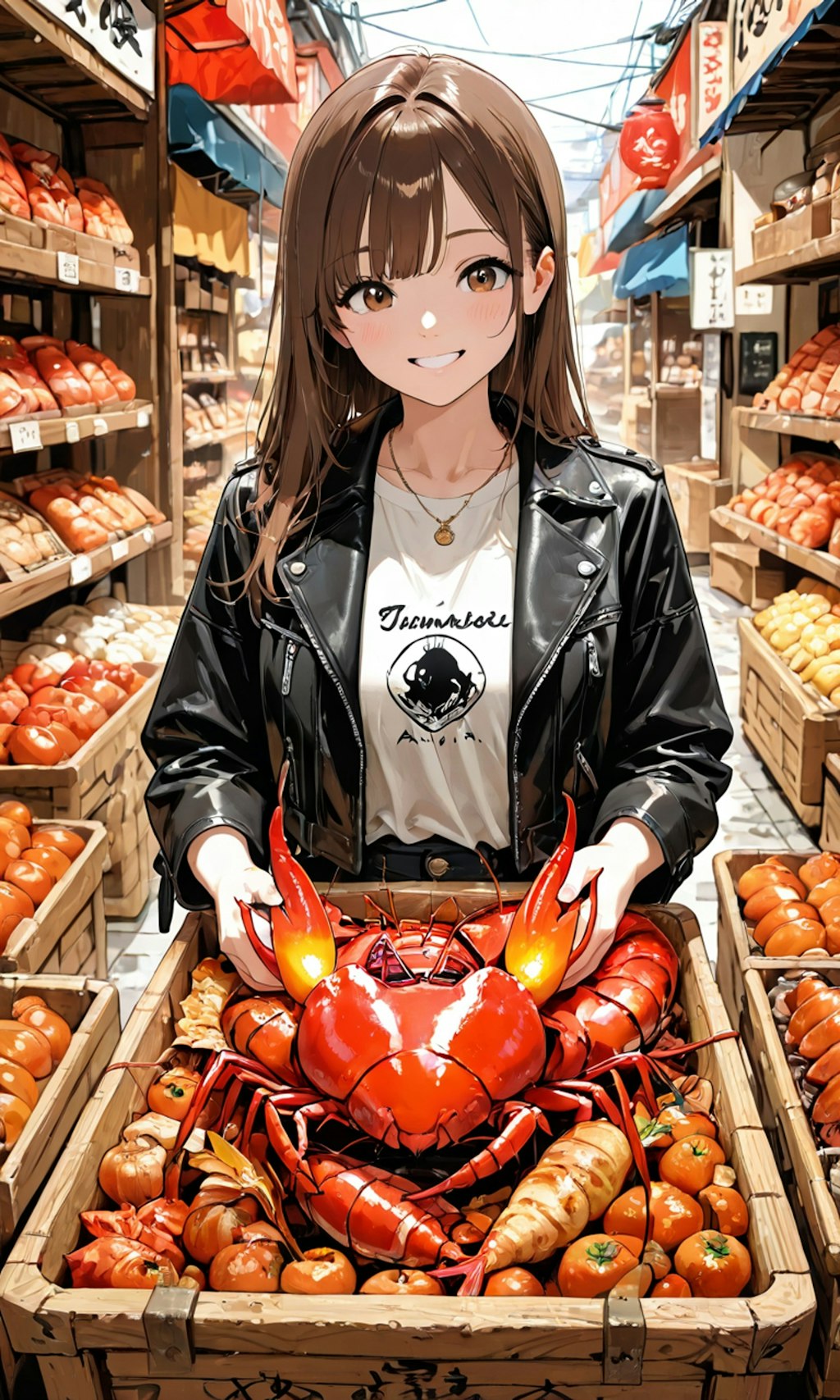 謎の海産物