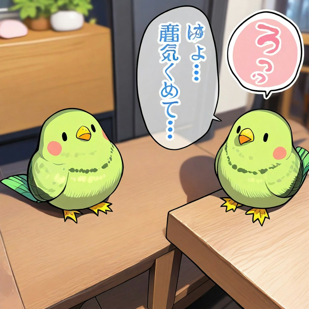 オウムとインコの日