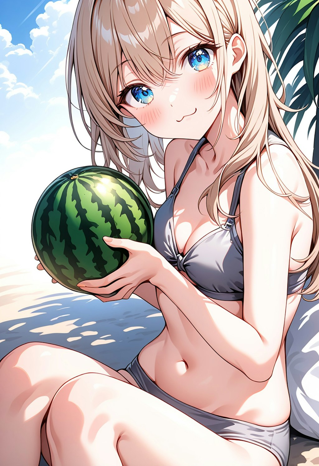 小説『夏とスイカと:3』【ニャンノ世界】