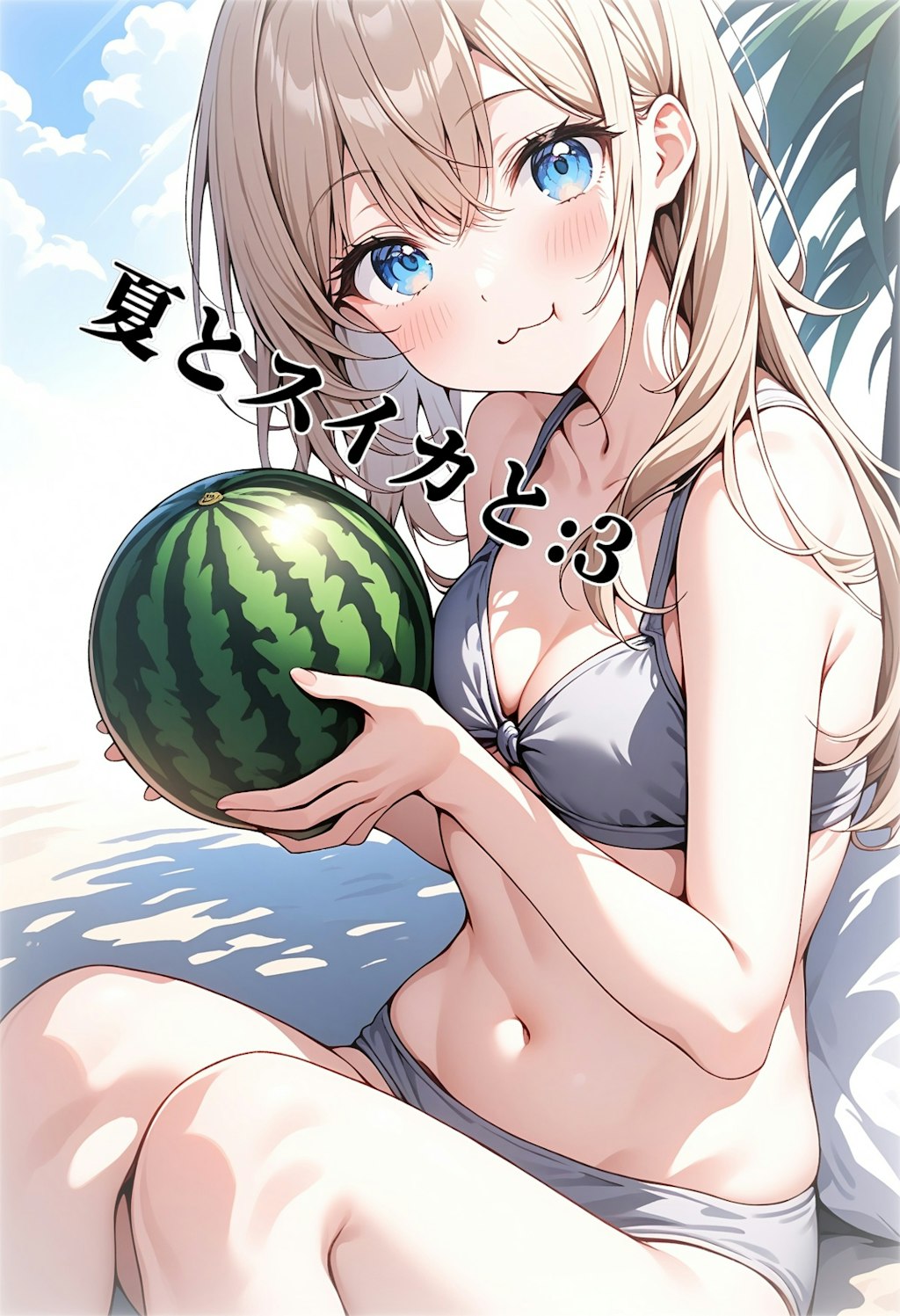 小説『夏とスイカと:3』【ニャンノ世界】