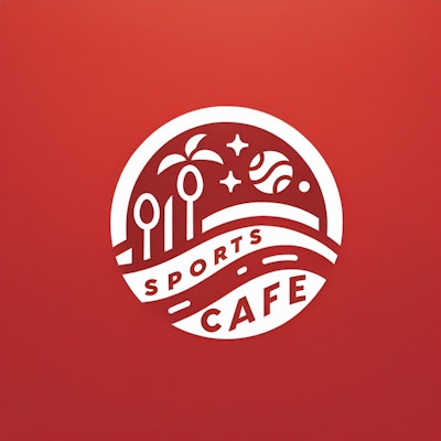 スポーツカフェのロゴ
