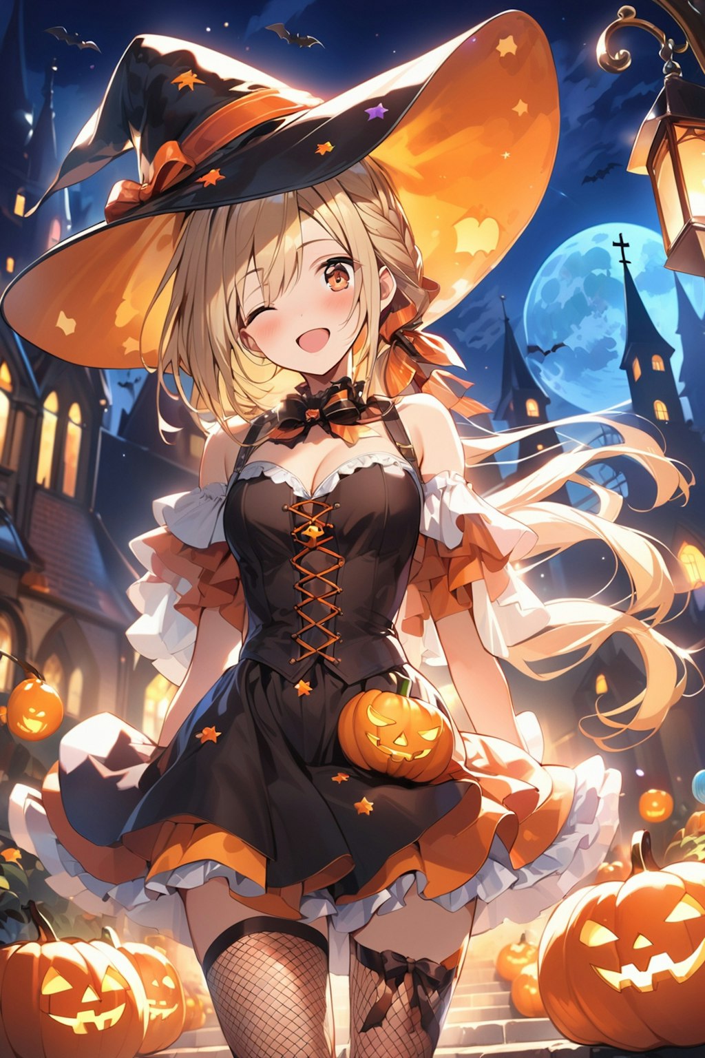 ハロウィンの魔女